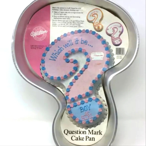 Vintage Wilton Cake Pan Mold Question Mark - Picture 5 of 5